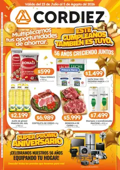 Vista previa del folleto de la tienda Cordiez válido desde el 23/07/2026 