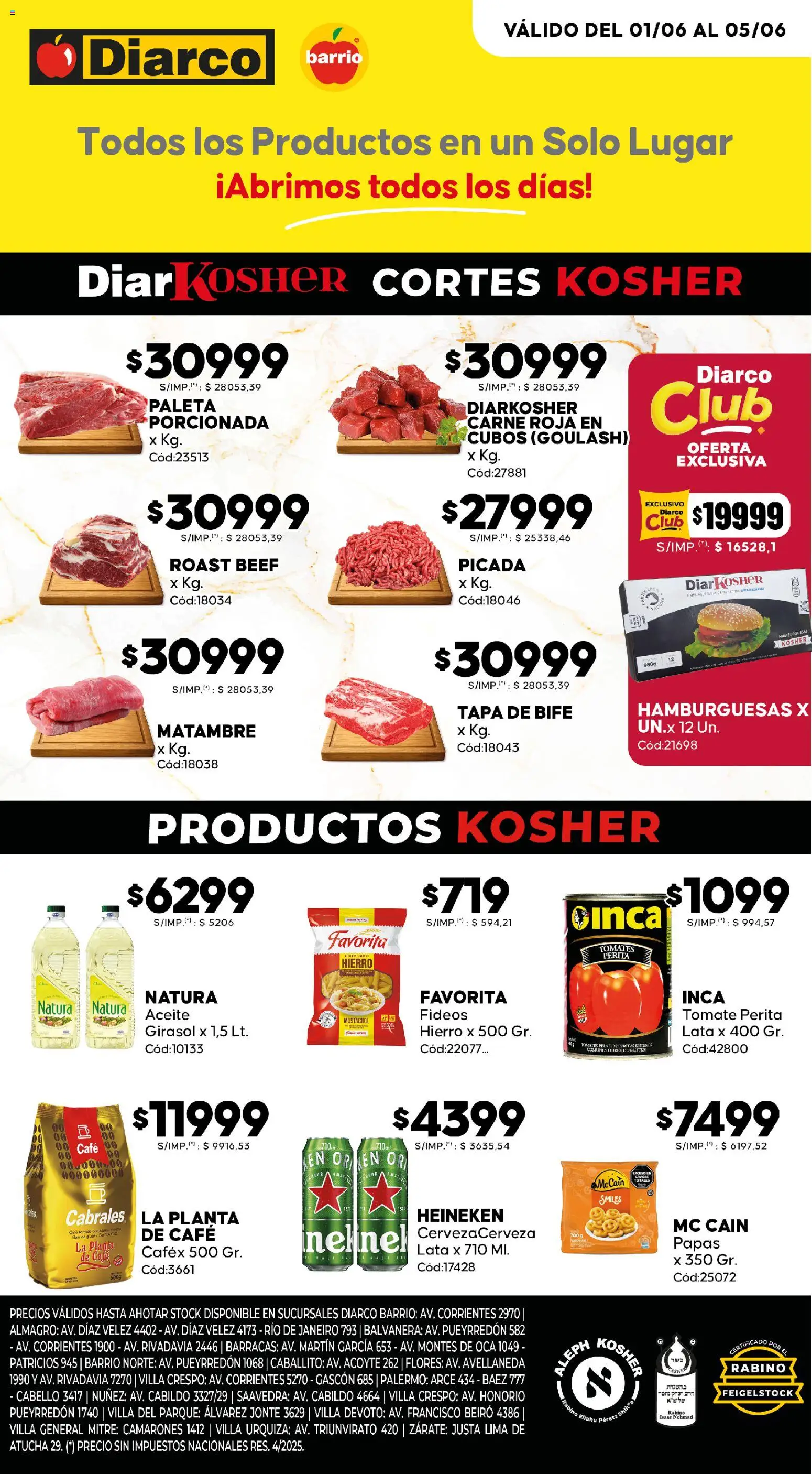 Vista previa del folleto de la tienda Diarco válido desde el 01/06/2026 