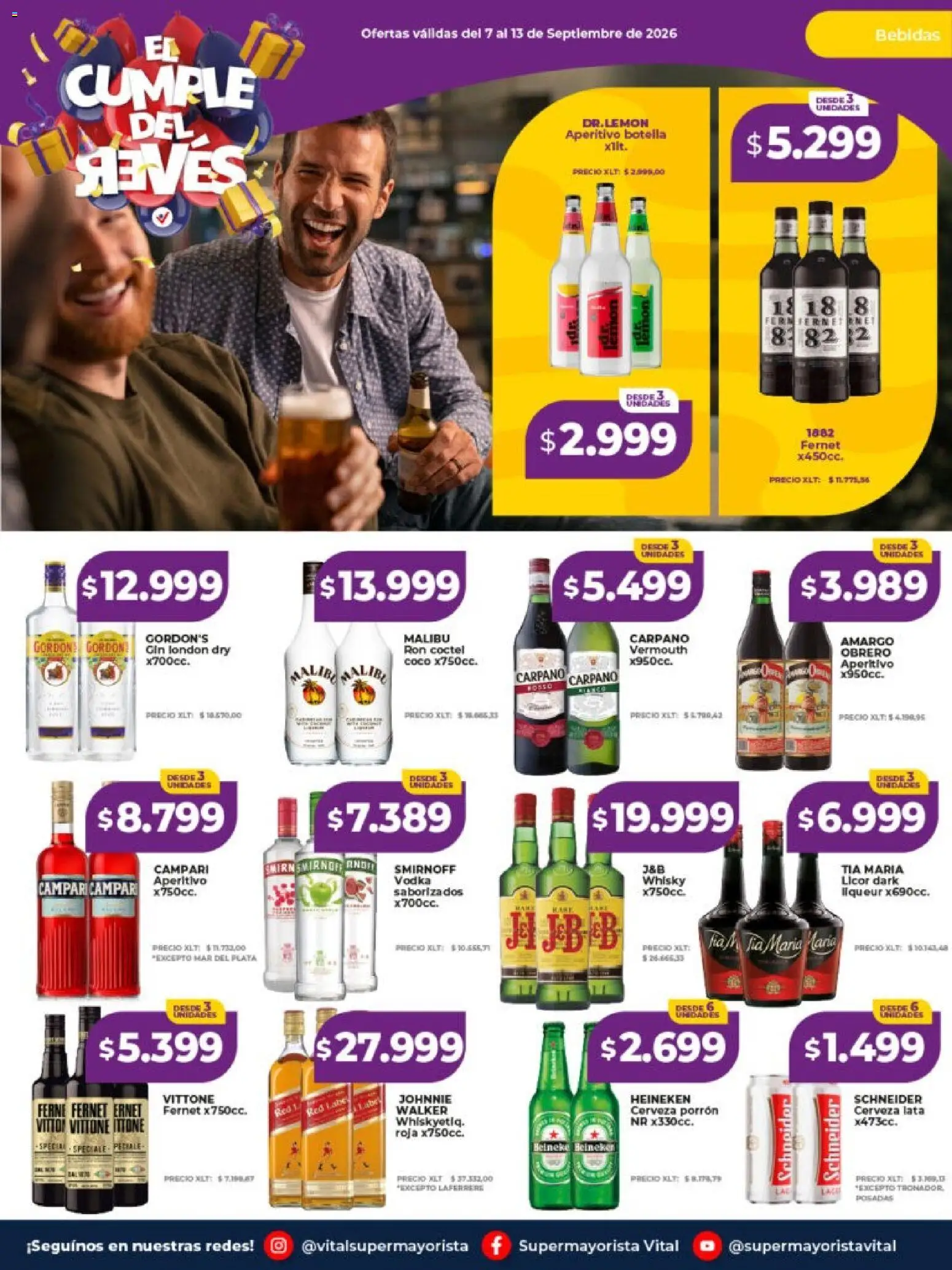 Vista previa del folleto de la tienda Vital válido desde el 07/09/2026 