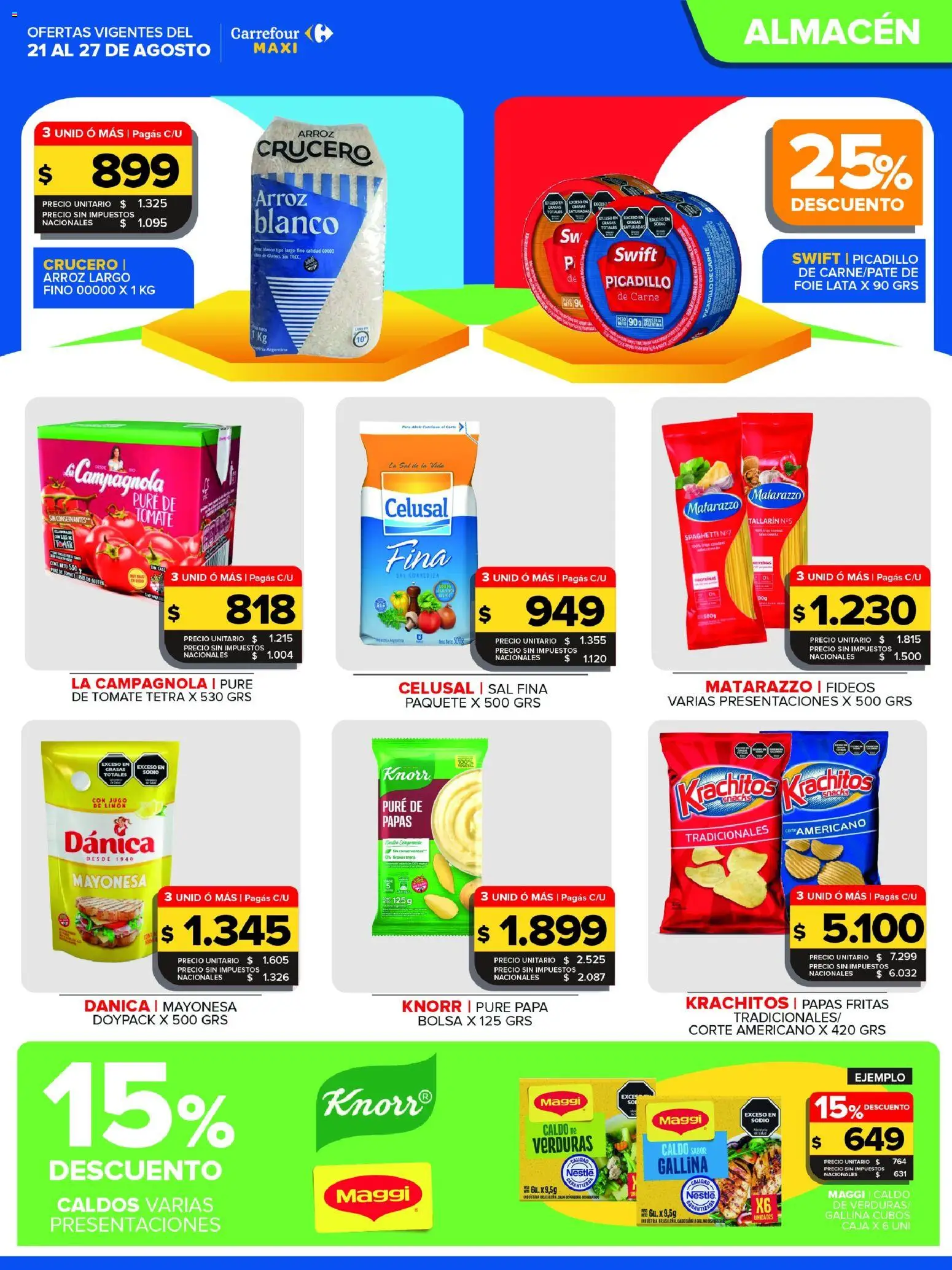 Vista previa del folleto de la tienda Carrefour Maxi válido desde el 21/08/2026 