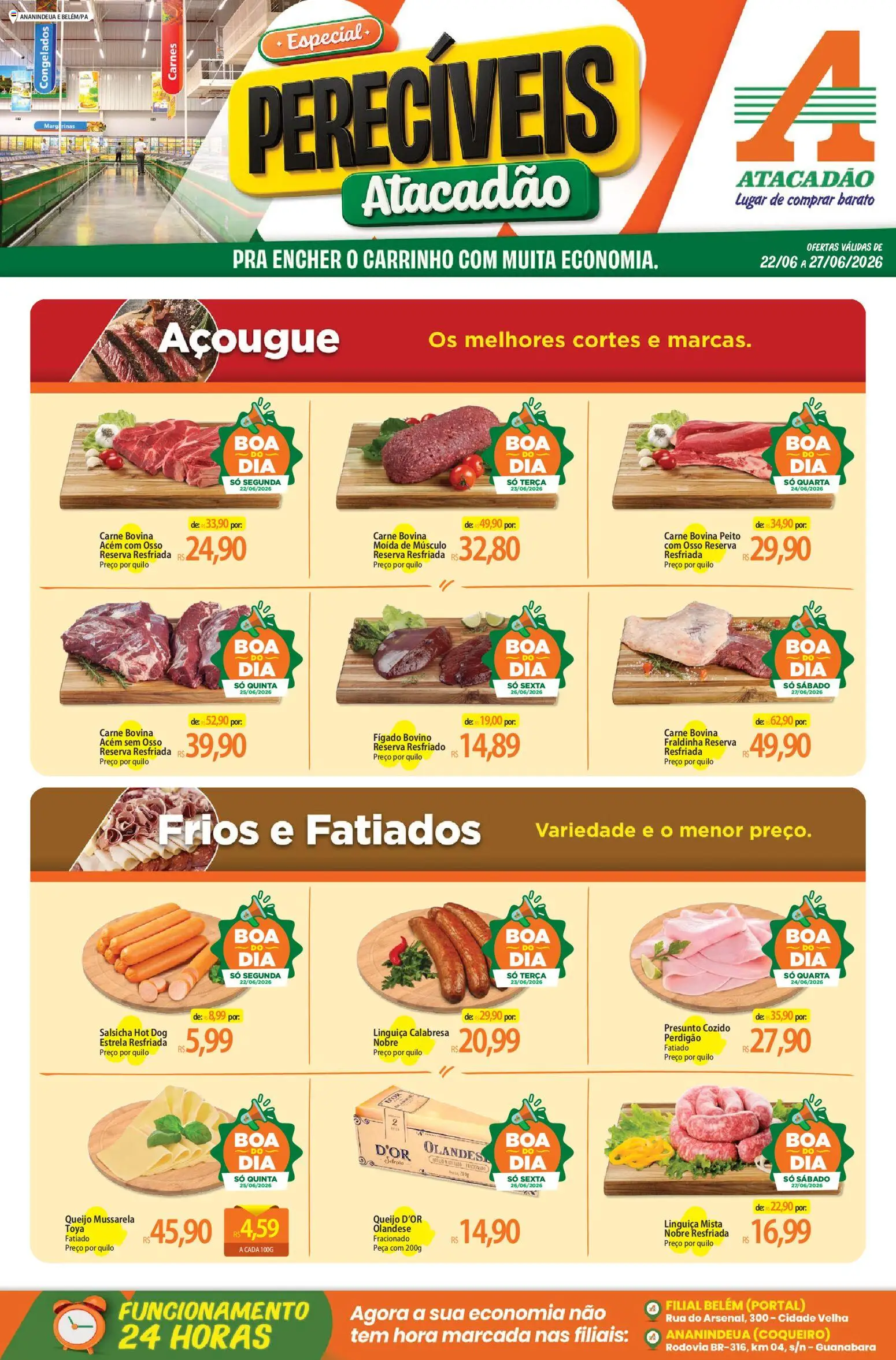 Pré-Visualização do folheto "Atacadão ofertas - PA" da loja Atacadão válido a partir de 22/06/2026
