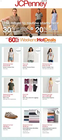 Ad Preview of JCPenney JCPenney Ad from 08/21/2026