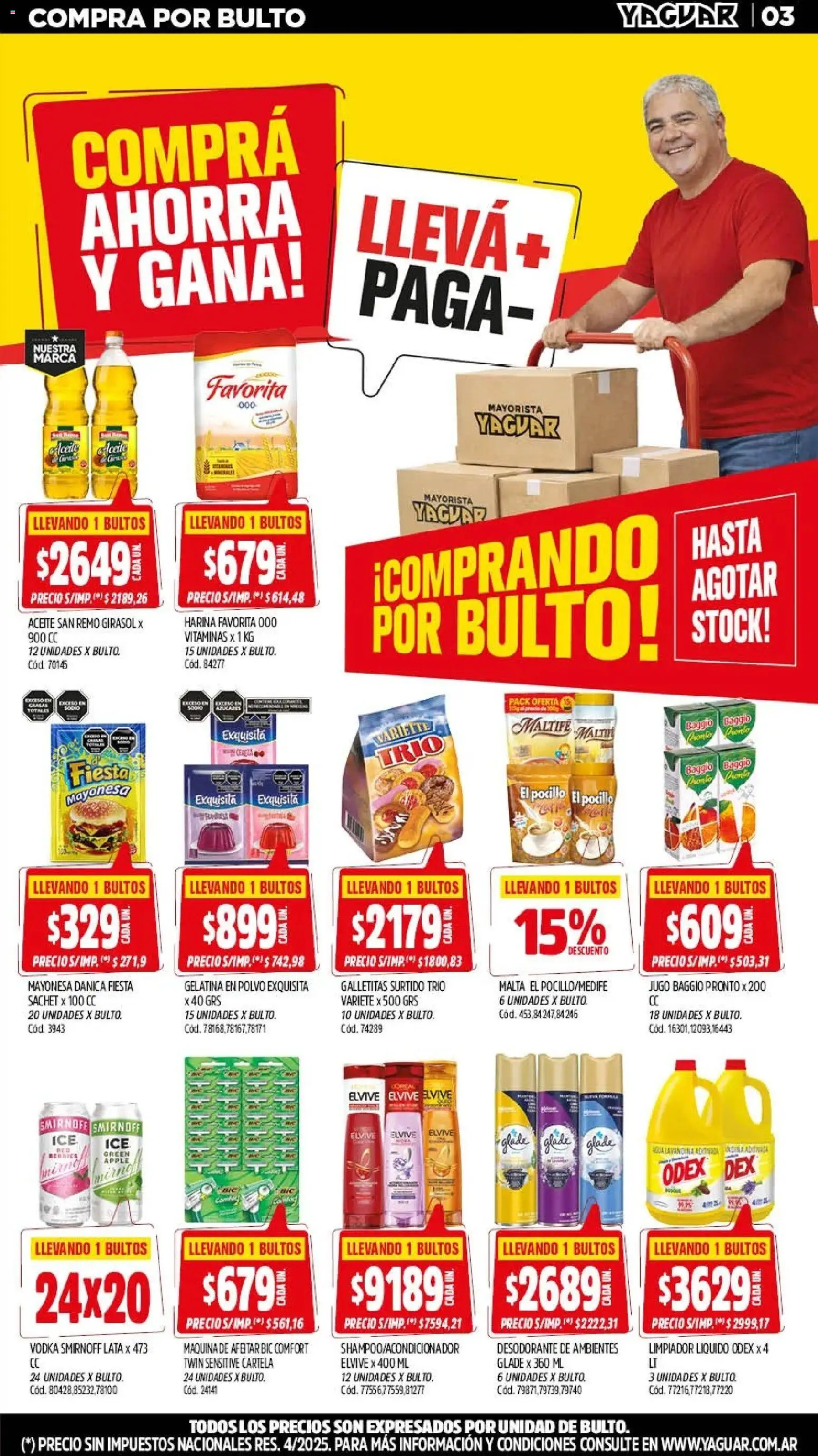 Vista previa del folleto de la tienda Yaguar válido desde el 03/08/2026 