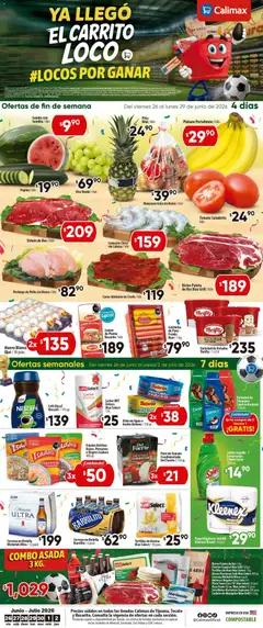 Vista previa las ofertas de la tienda Calimax - Calimax folleto desde el 26/06/2026 