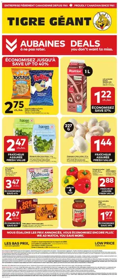 Preview of leaflet Giant Tiger weekly flyer / circulaire from shop Giant Tiger is valid from Oct 28, 2026