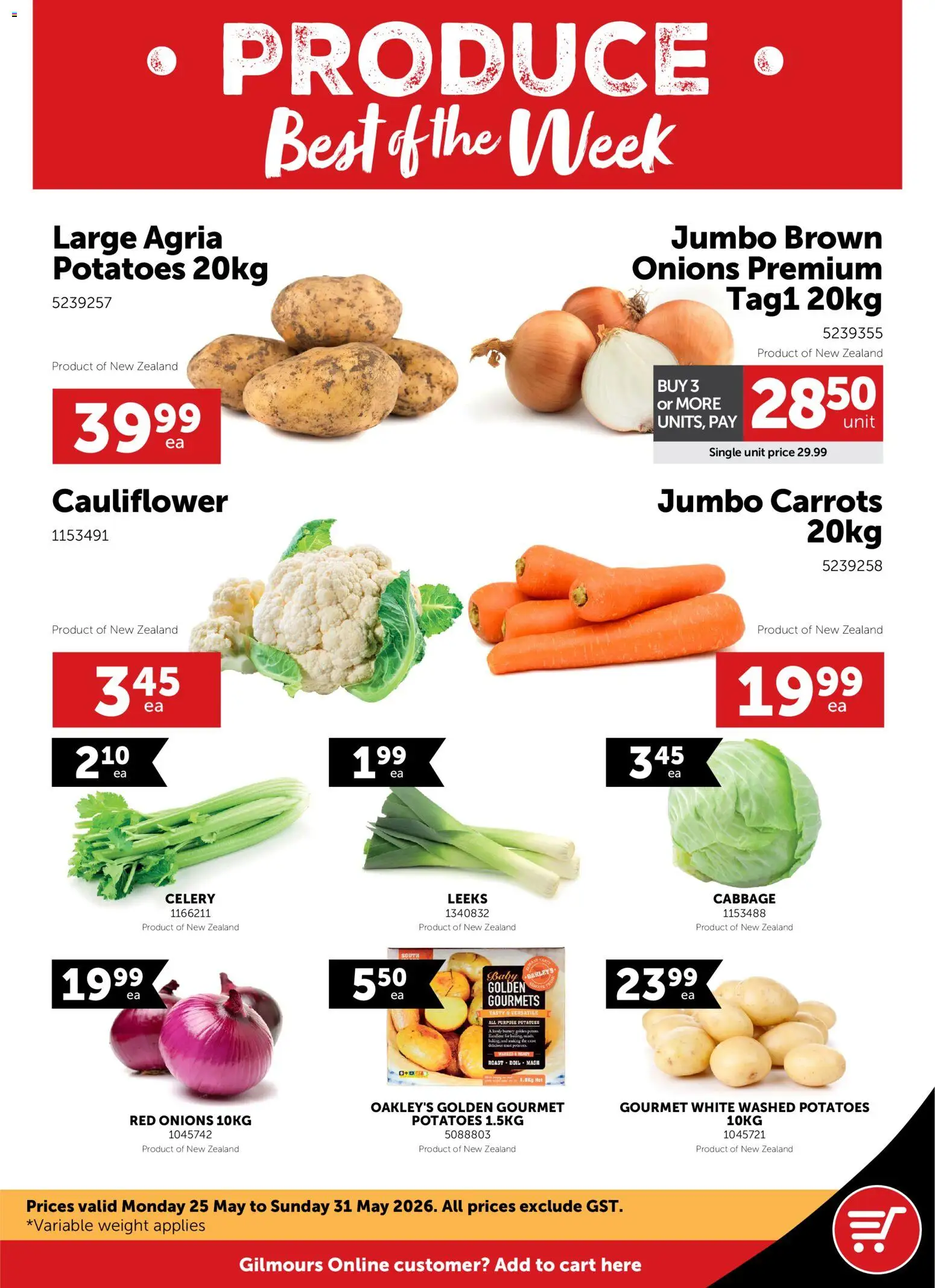 Preview of catalogue Gilmours catalogue from shop Gilmours valid 25 May 2026