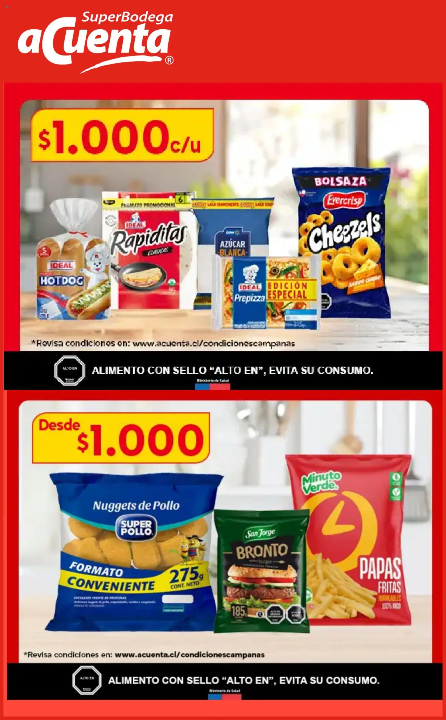 Folleto de la tienda Super Bodega aCuenta válido desde el 22.06.2026 