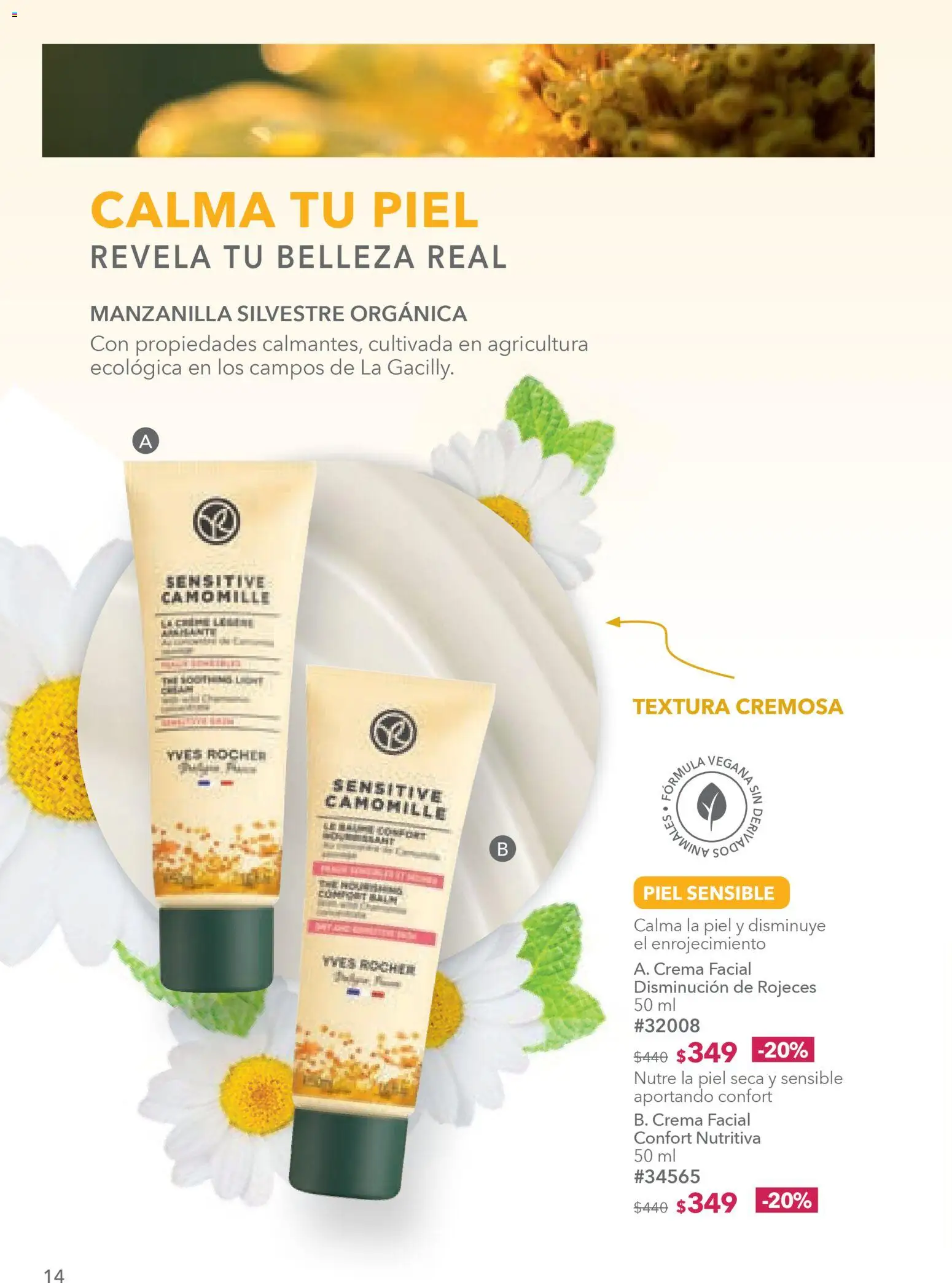 Vista previa las ofertas de la tienda Yves Rocher - Campaña 4 2026 desde el 03/03/2026 - Crema, Crema facial