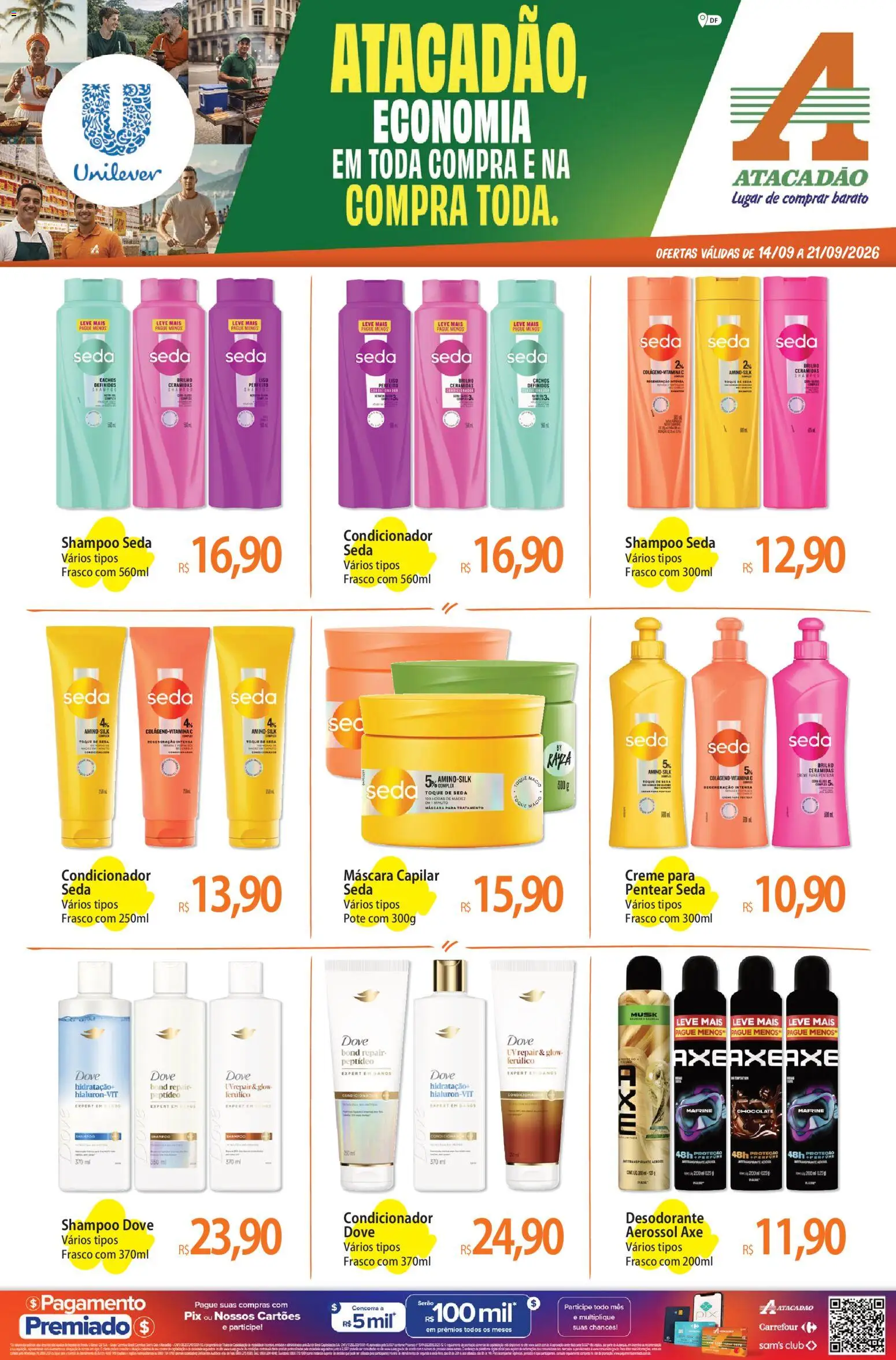 Pré-Visualização do folheto "Atacadão ofertas - DF" da loja Atacadão válido a partir de 14/09/2026