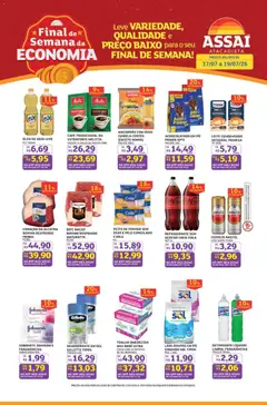 Pré-Visualização do folheto "Assaí Atacadista ofertas - PR" da loja Assaí Atacadista válido a partir de 17/07/2026