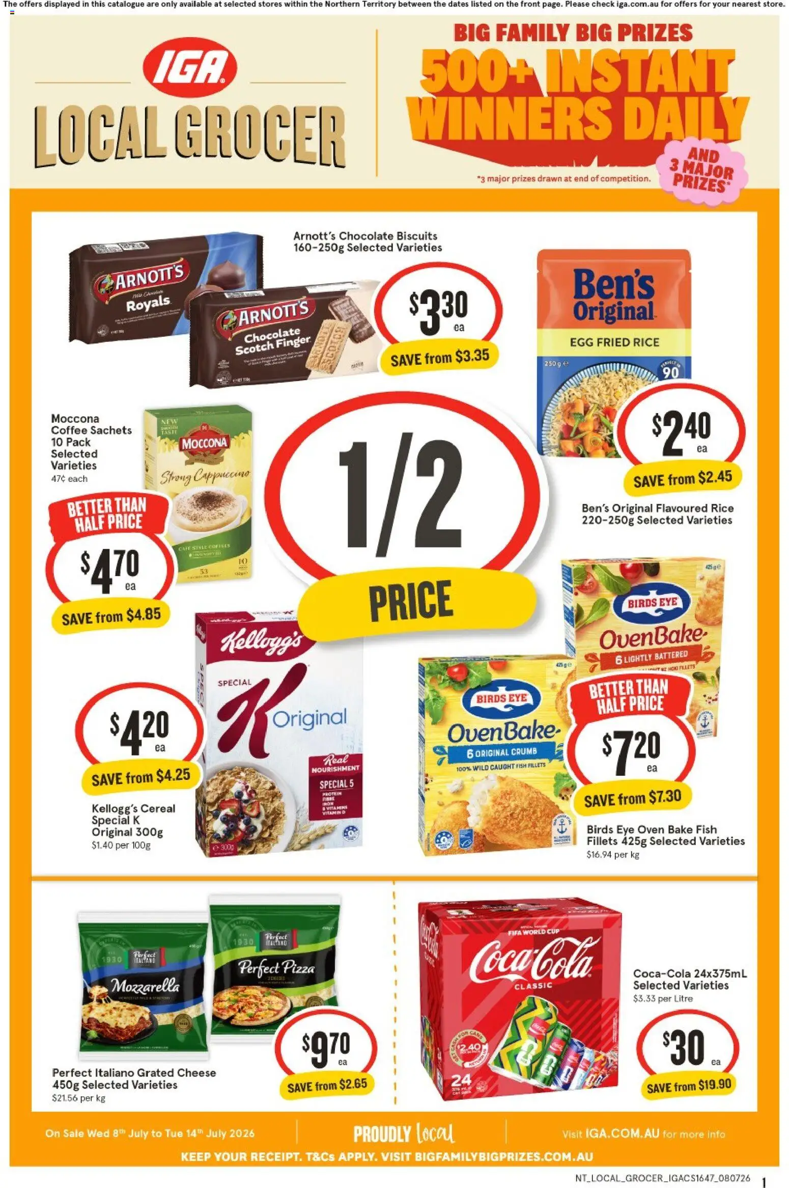 Preview of catalogue IGA Local Grocer NT from shop IGA valid 08/07/2026