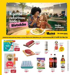 Pré-Visualização do folheto "Bistek Supermercados ofertas Bistekâo" da loja Bistek Supermercados válido a partir de 17/06/2026