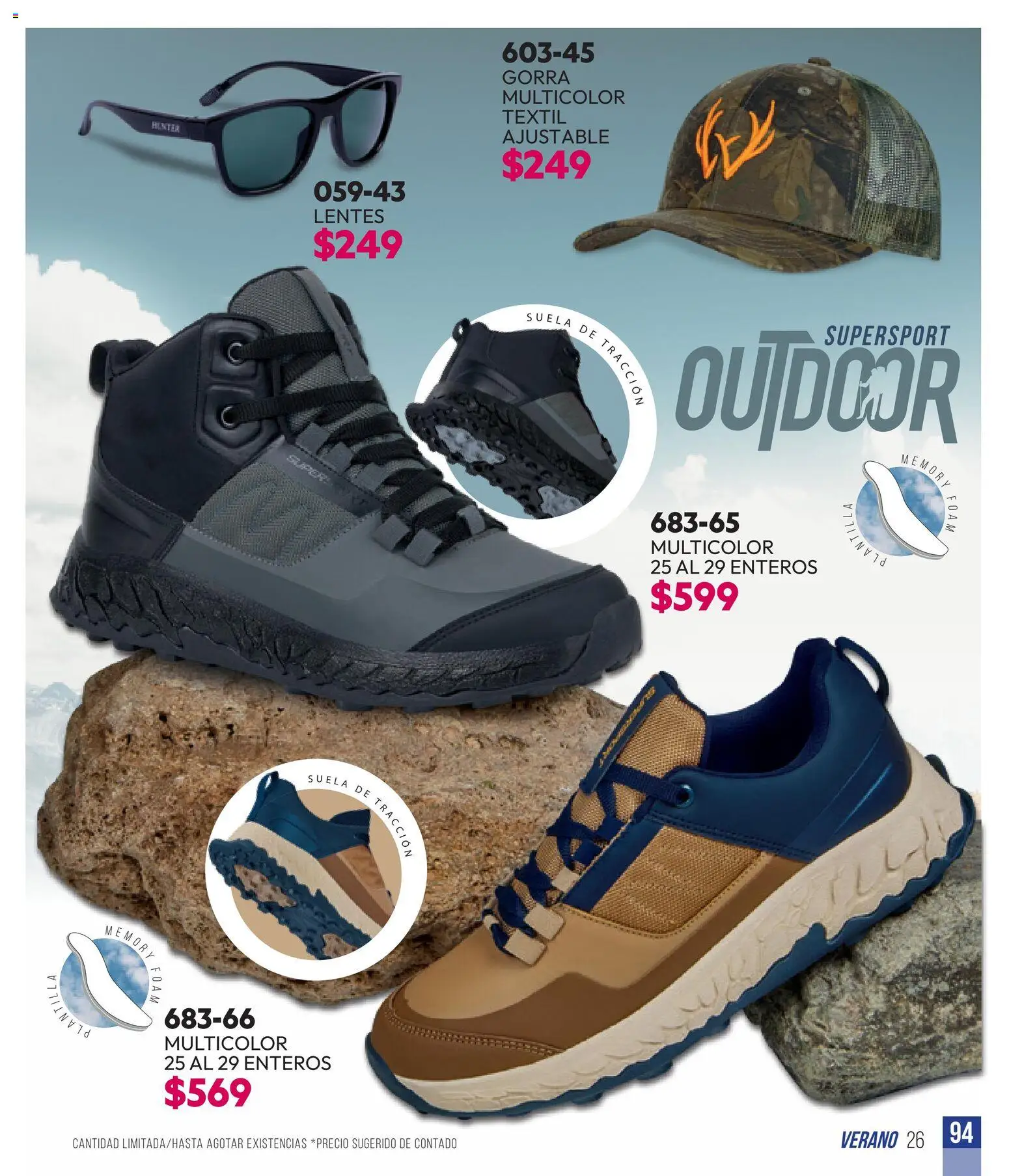 Vista previa las ofertas de la tienda Cklass - Cklass catálogo Sportweek desde el 28/04/2026 - Gorra, Lentes