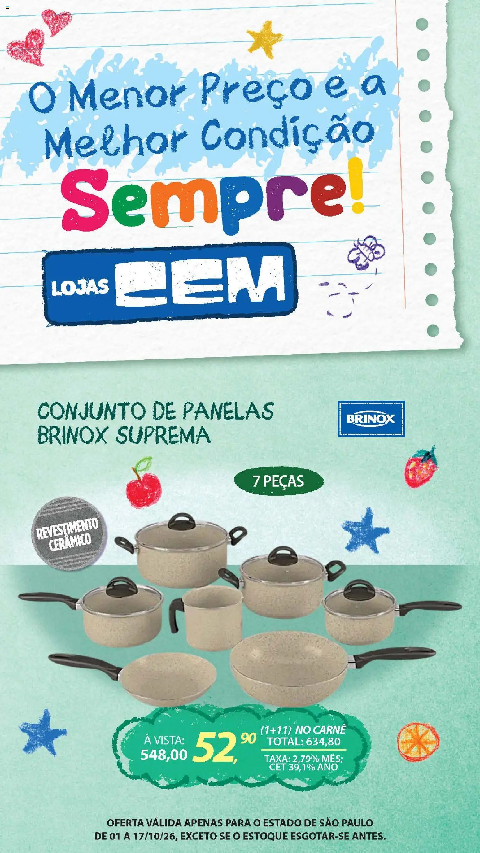 Ofertas Lojas Cem até 17/10/2026. - Página 84