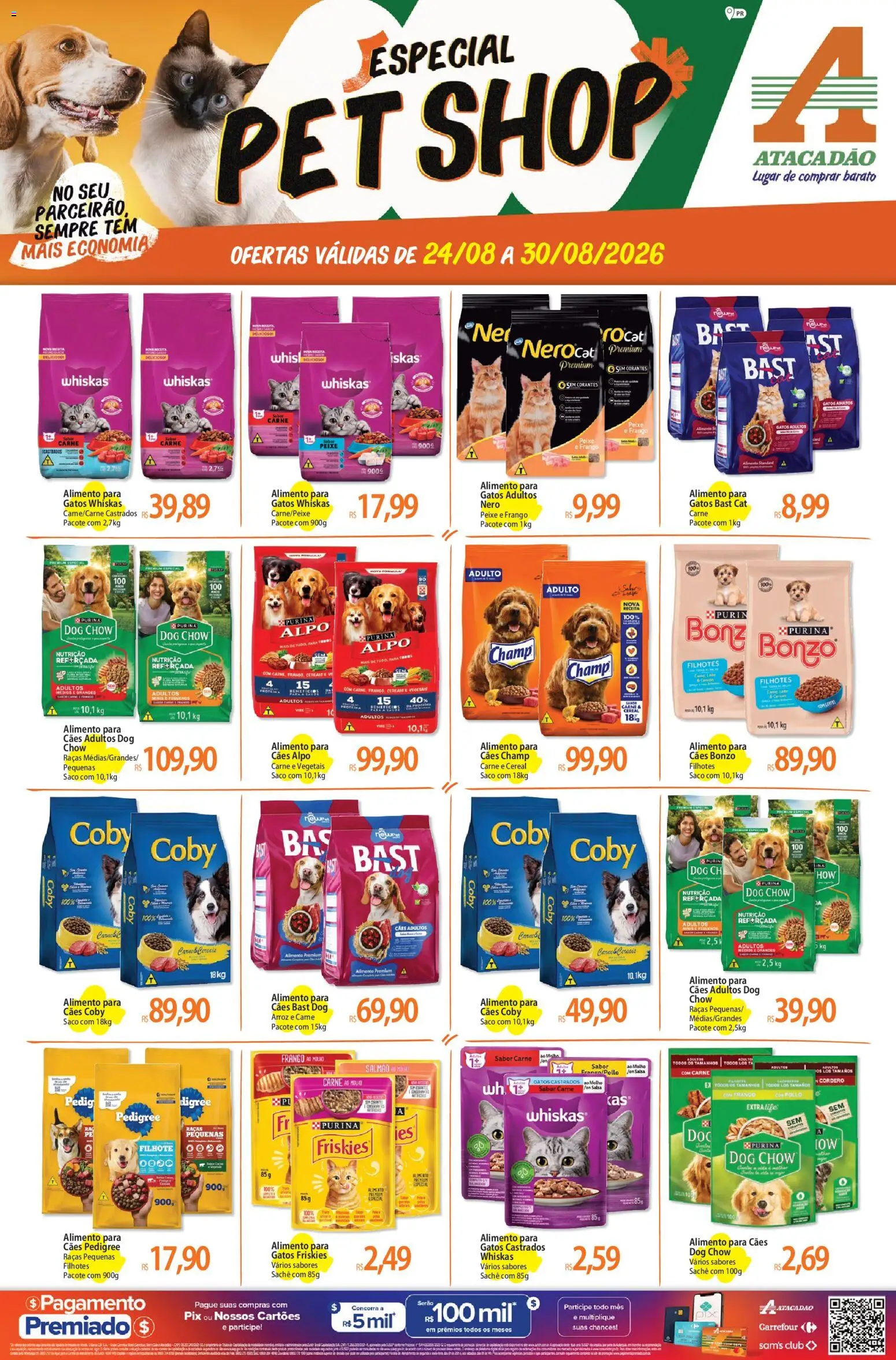 Pré-Visualização do folheto "Atacadão ofertas - PR" da loja Atacadão válido a partir de 24/08/2026