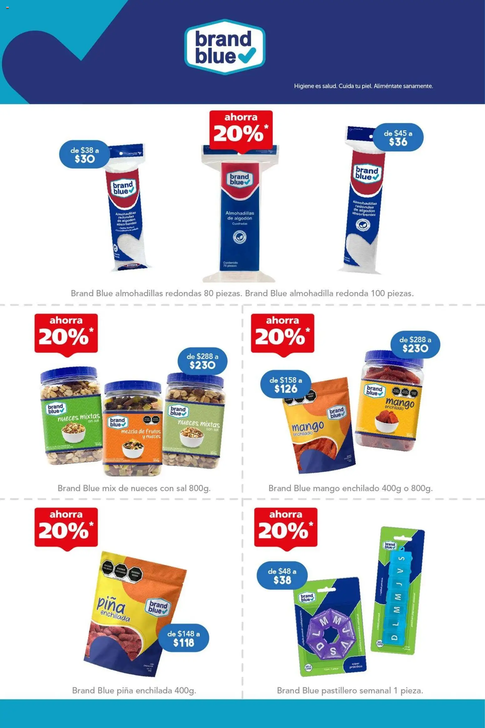 Vista previa las ofertas de la tienda Farmacia San Pablo - Farmacia San Pablo catálogo desde el 14/06/2026 - Mango, Piña, Sal, Algodón, Nueces, Pastillero