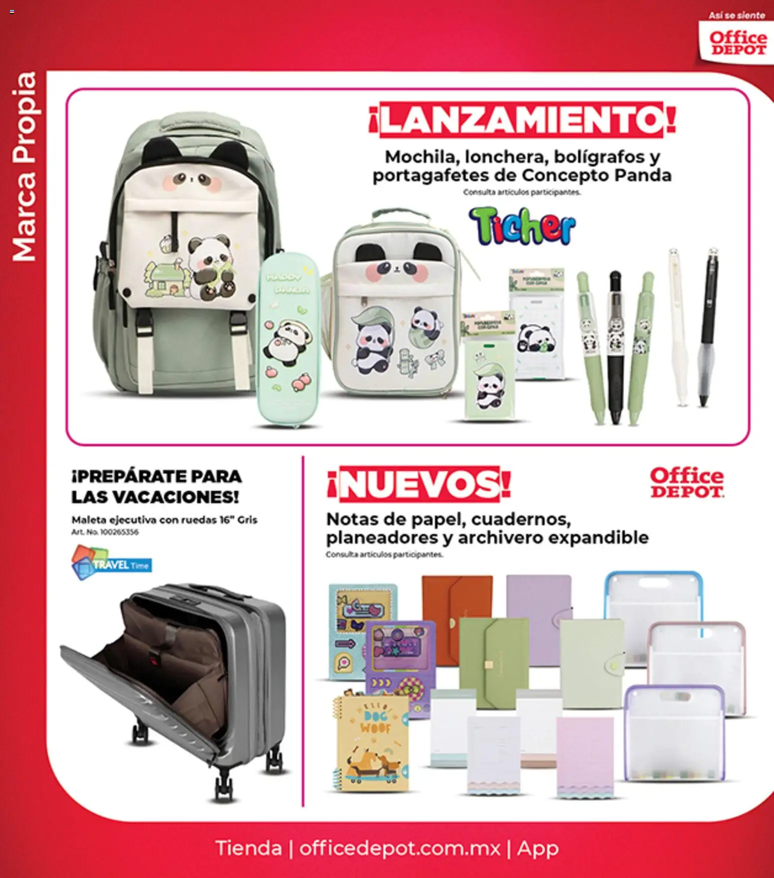 Vista previa las ofertas de la tienda Office Depot - Office Depot catálogo desde el 01/04/2026 - Maleta