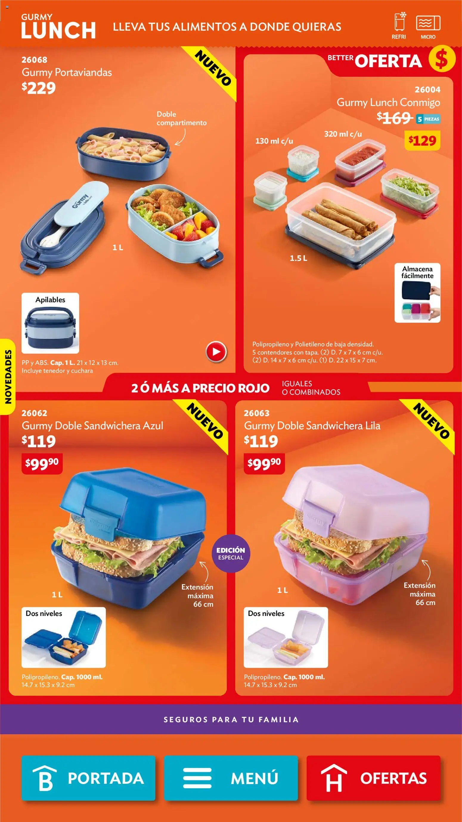 Vista previa las ofertas de la tienda Betterware - Betterware campaña 8 2026 desde el 03/08/2026 