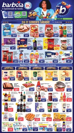 Pré-Visualização do folheto "Barbosa Supermercados ofertas Rede e Interior" da loja Barbosa Supermercados válido a partir de 14/08/2026