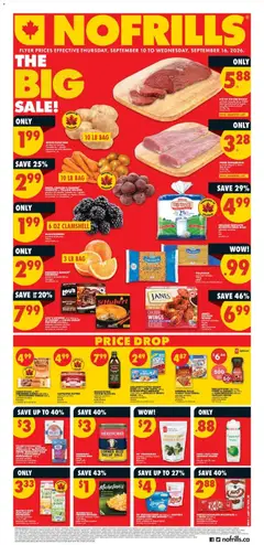 Un aperçu du dépliant No Frills weekly flyer / circulaire du magasin No Frills est valide à partir 10 sept. 2026
