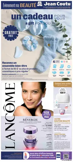 Preview of leaflet Jean Coutu - Encart Beauté from shop Jean Coutu is valid from Sep 10, 2026