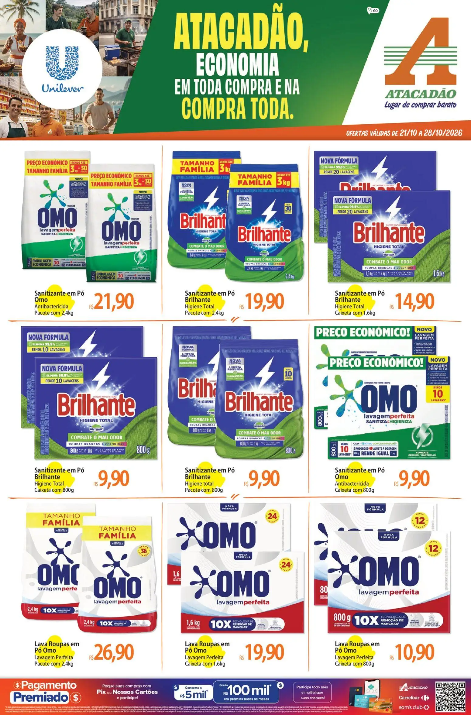 Pré-Visualização do folheto "Atacadão ofertas - GO" da loja Atacadão válido a partir de 21/10/2026