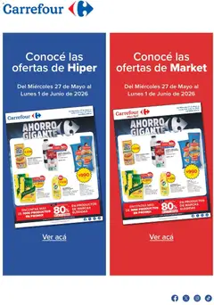 Vista previa del folleto de la tienda Carrefour válido desde el 27/05/2026 