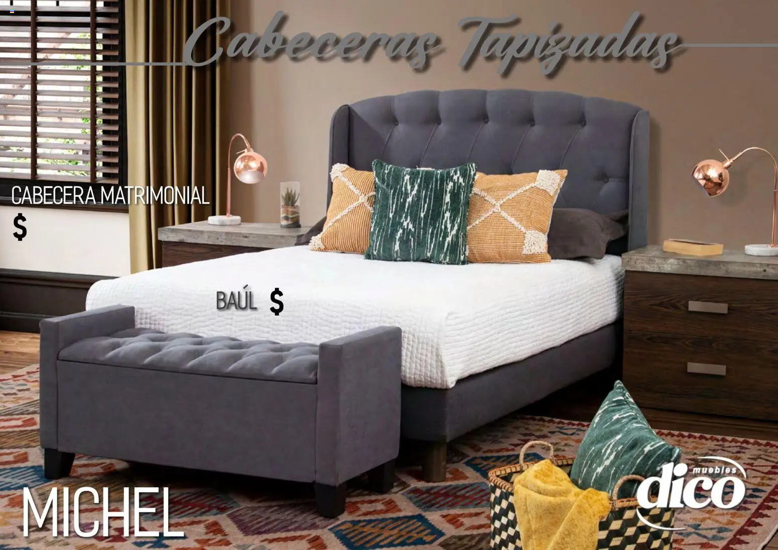 Vista previa las ofertas de la tienda Muebles Dico - Muebles Dico catálogo Camas tapizadas desde el 01/04/2026 