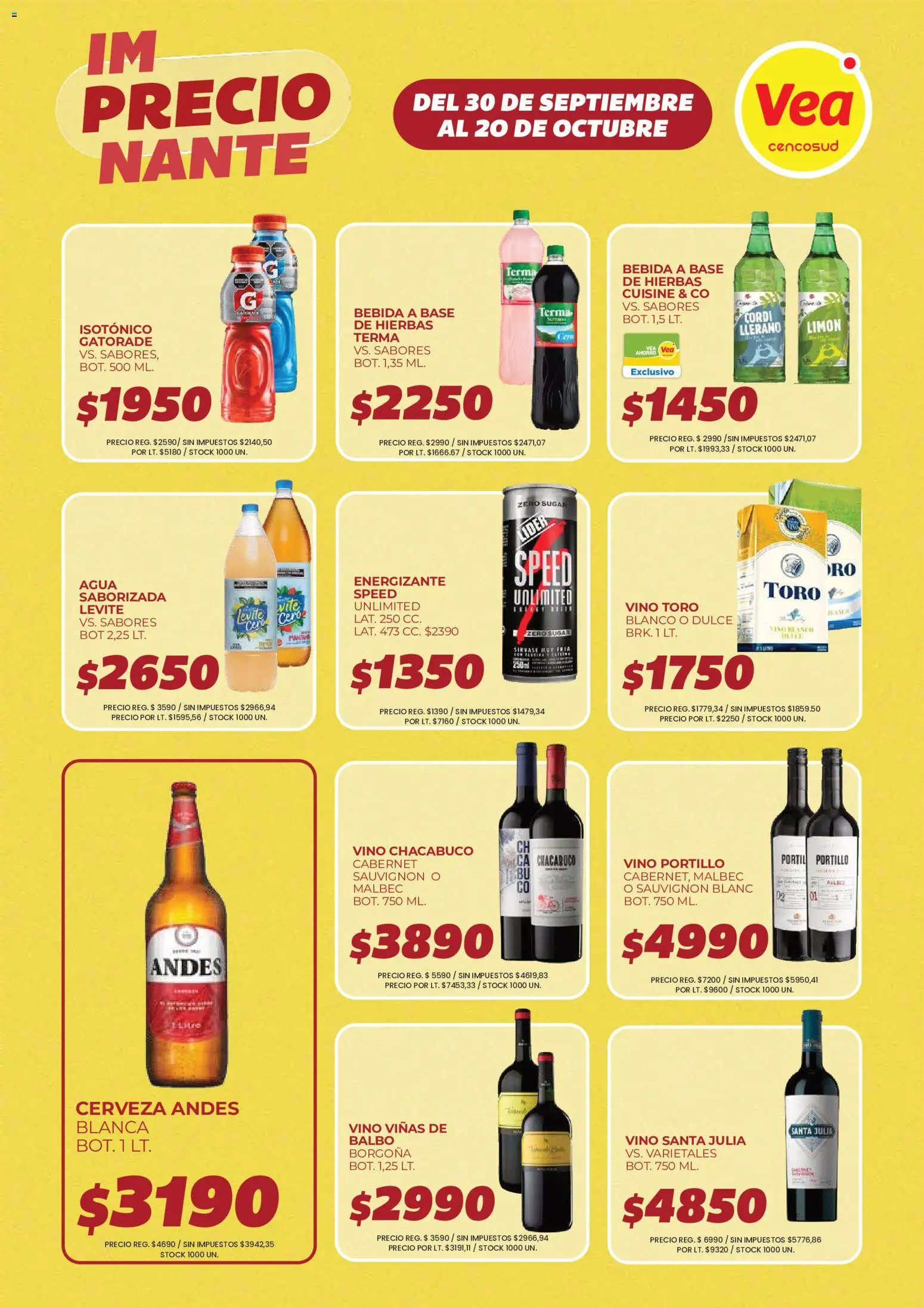 Vista previa del folleto de la tienda Vea válido desde el 30/09/2026 