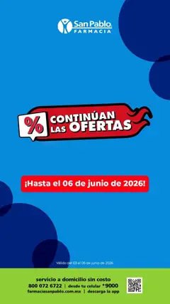 Vista previa las ofertas de la tienda Farmacia San Pablo - Farmacia San Pablo catálogo desde el 03/06/2026 