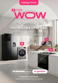 Vista previa de Hiraoka Cyber Wow II de la tienda Hiraoka válido desde 13/07/2026