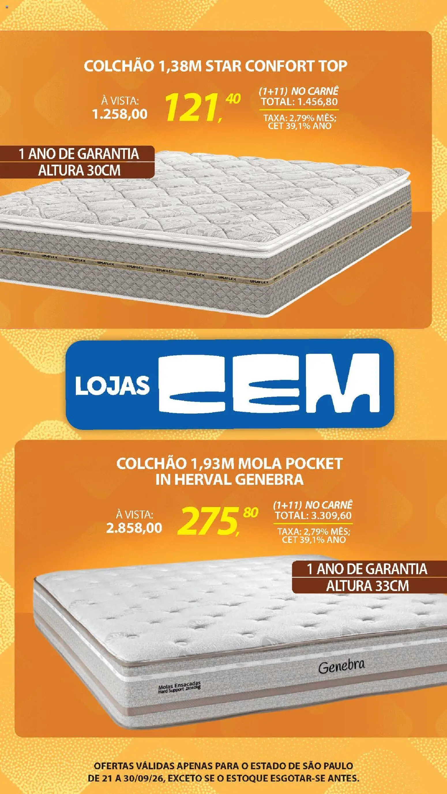 Ofertas Lojas Cem até 30/09/2026. - Página 21