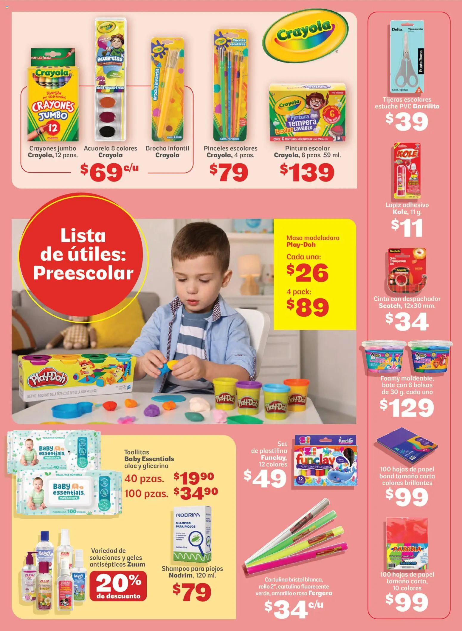 Vista previa las ofertas de la tienda Soriana - Soriana Regresa a clases ¡Bien listo! Híper Nacional desde el 13/08/2026 