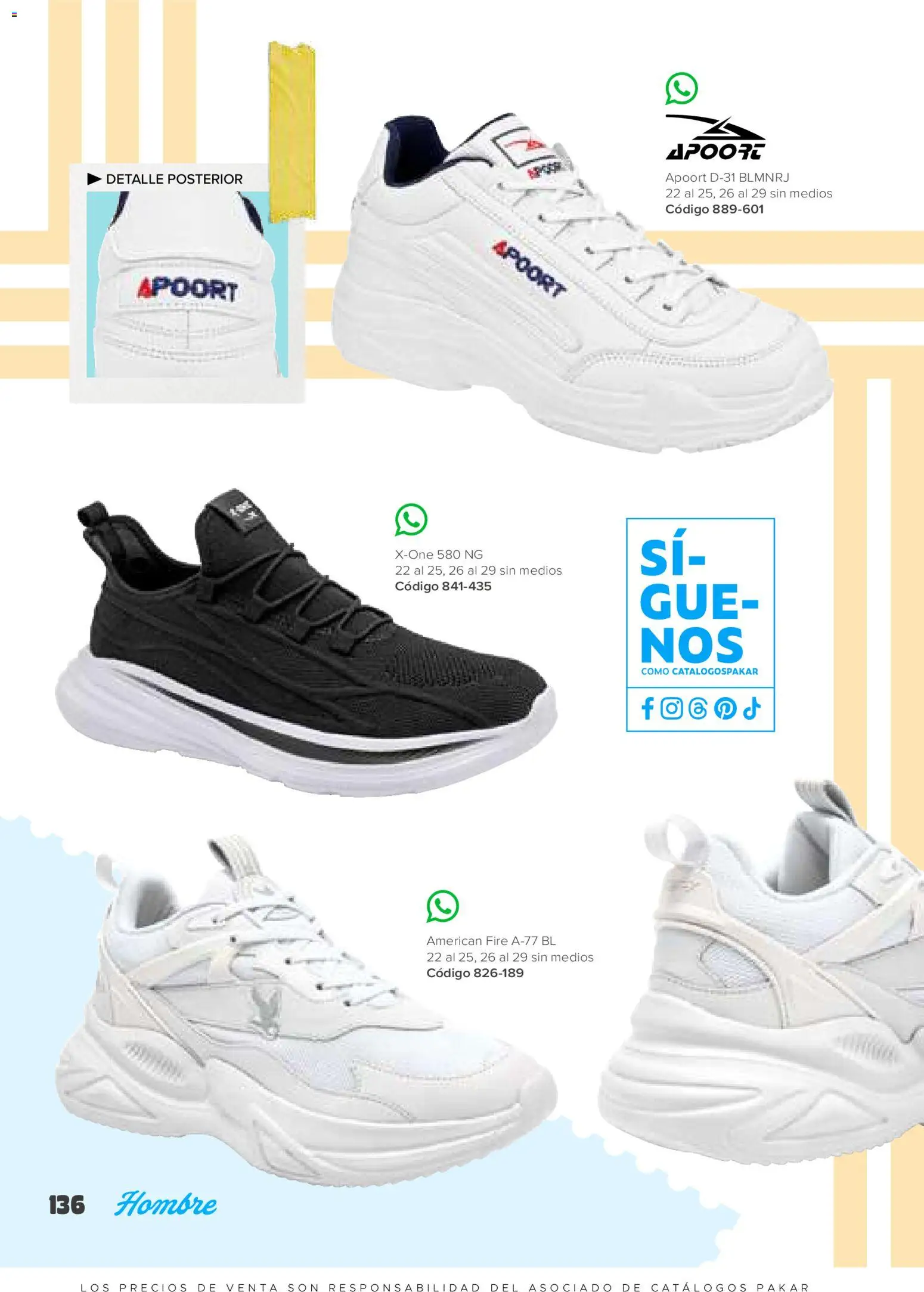 Vista previa las ofertas de la tienda SC Pakar - Catálogo Hombre desde el 30/01/2026 