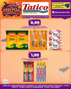 Pré-Visualização do folheto "Tatico ofertas Fim de Semana" da loja Tatico válido a partir de 17/10/2026