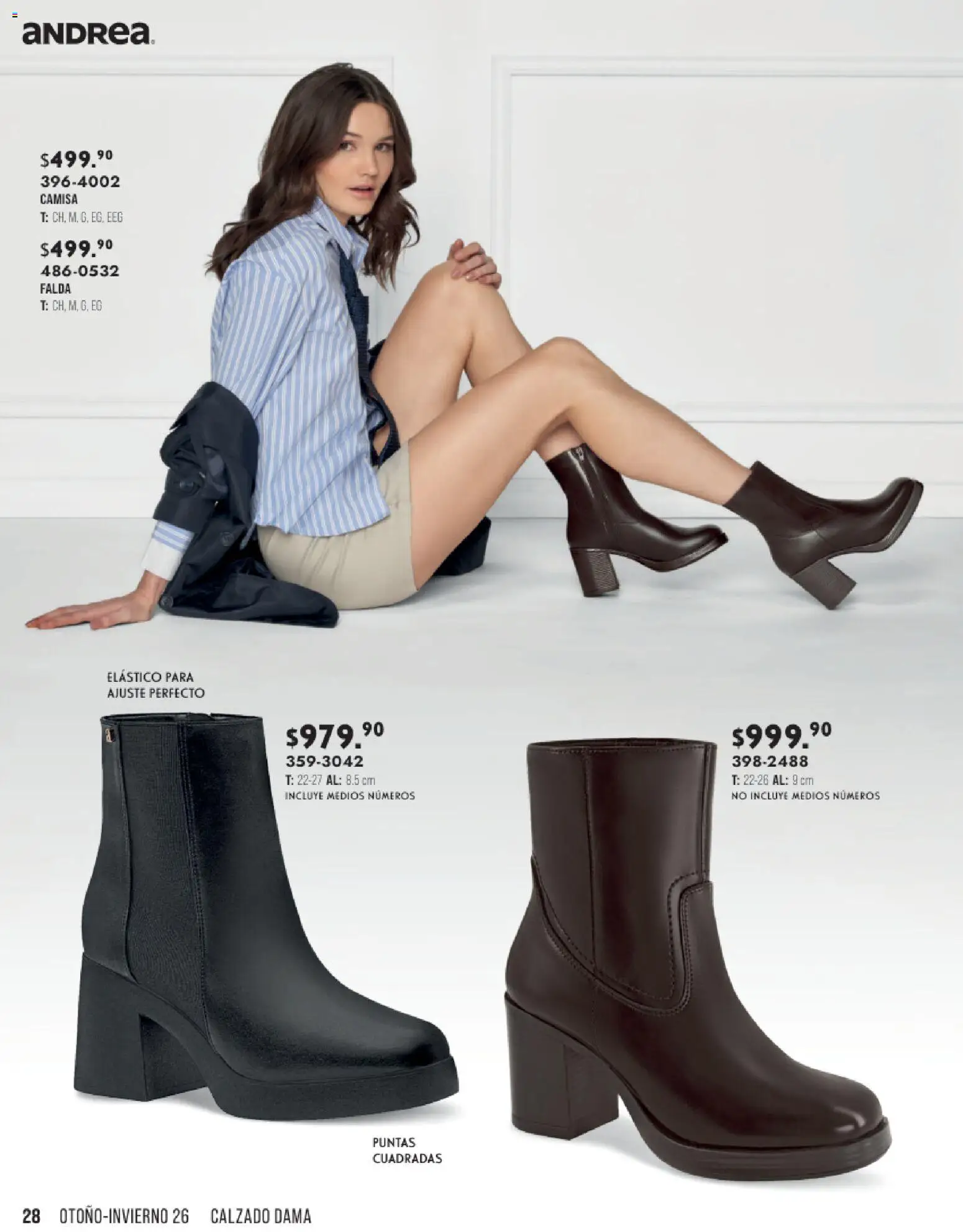 Vista previa las ofertas de la tienda Andrea - Andrea catálogo Otoño Invierno desde el 23/08/2026 