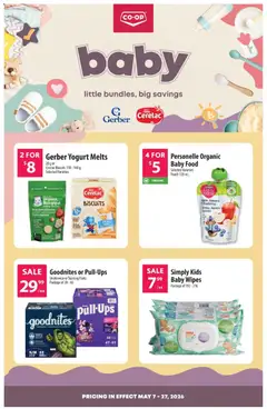 Un aperçu du dépliant Co-op Food flyer / circulaire du magasin Co-op Food est valide à partir 7 mai 2026