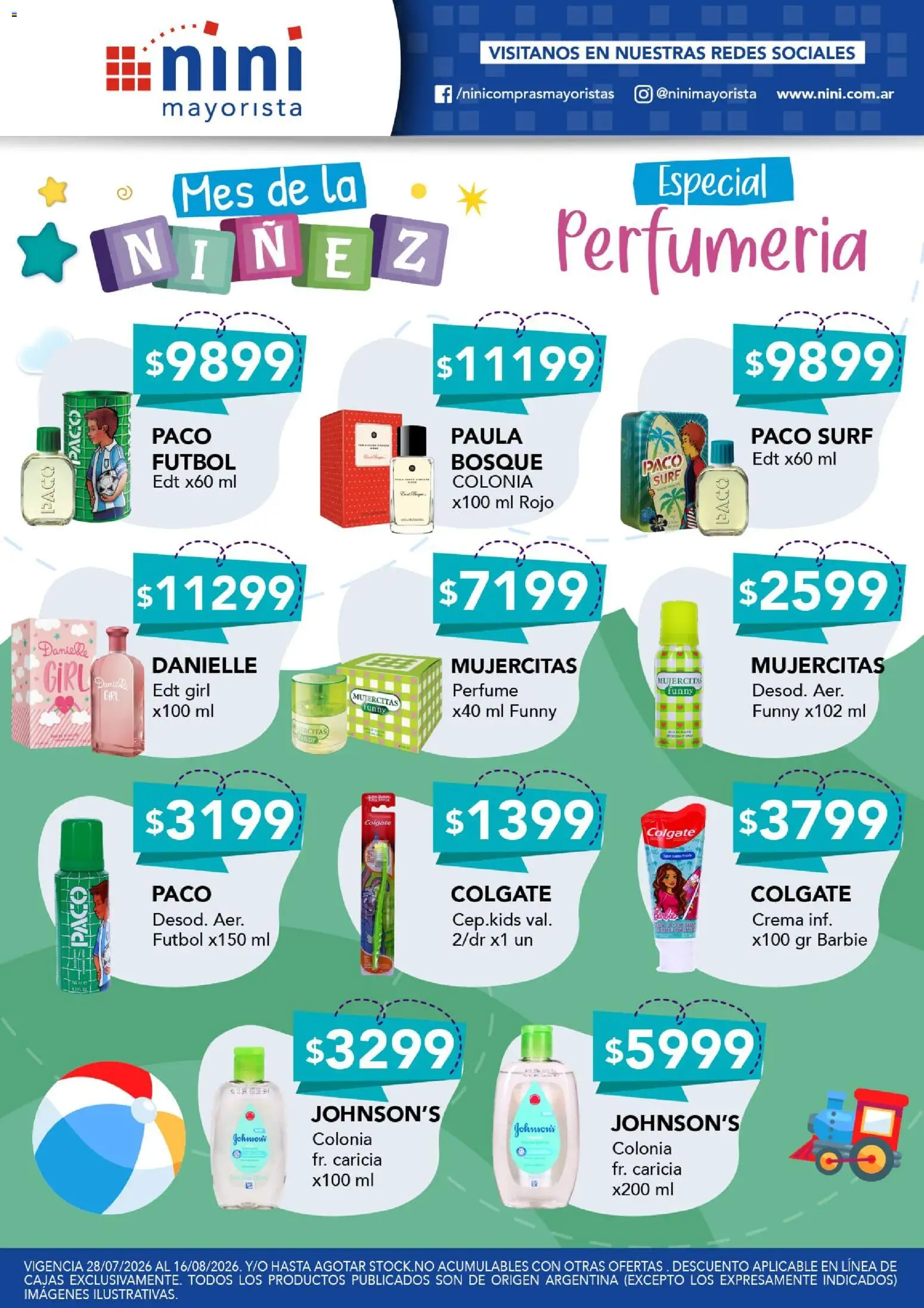 Vista previa del folleto de la tienda NINI Mayorista válido desde el 28/07/2026 