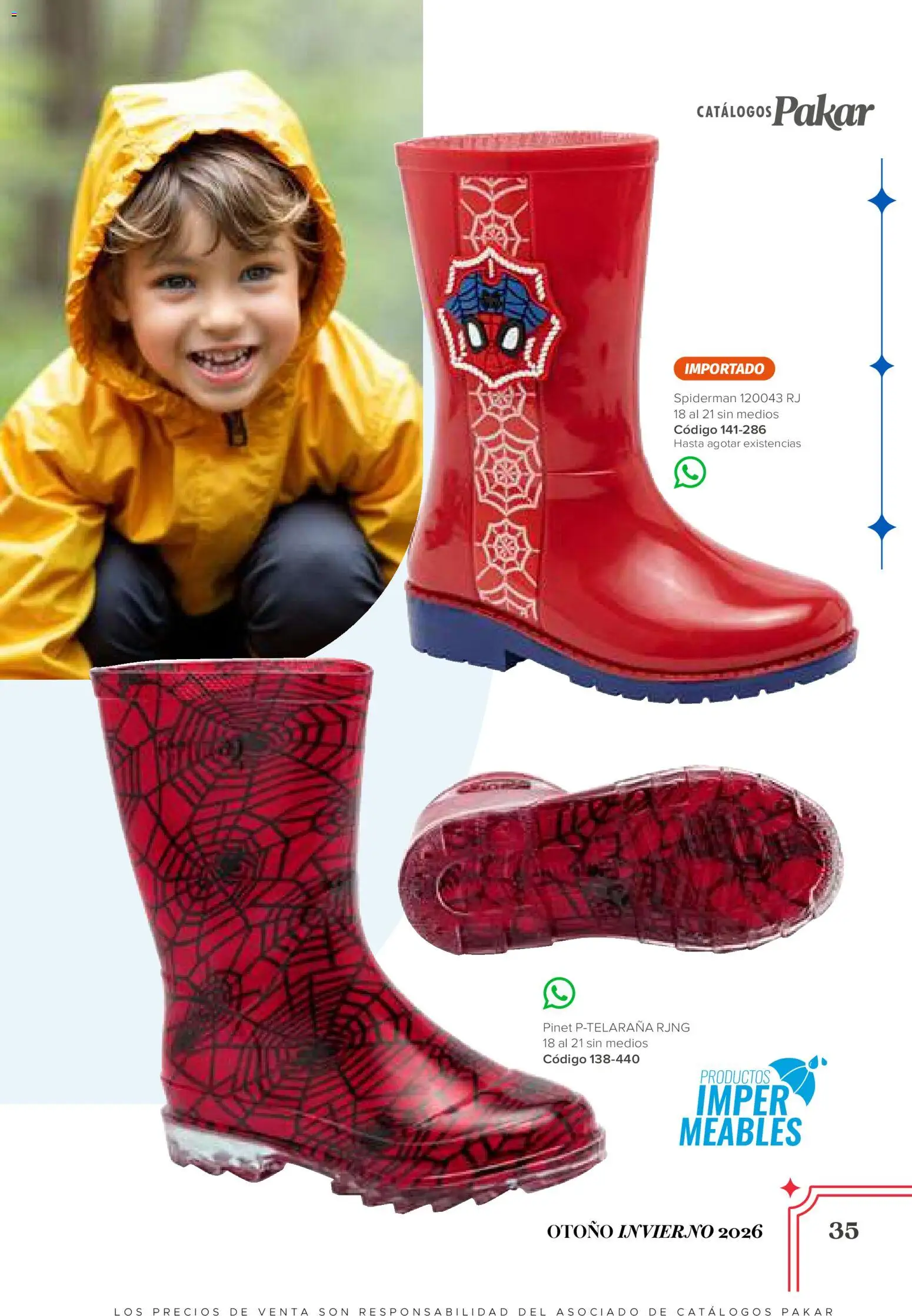 Vista previa las ofertas de la tienda SC Pakar - SC Pakar catálogo Niño desde el 31/07/2026 