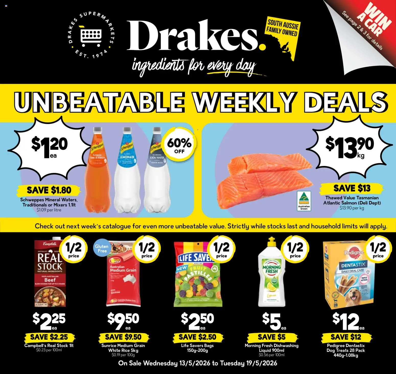 Preview of catalogue Drakes catalogue SA from shop Drakes valid 13/05/2026