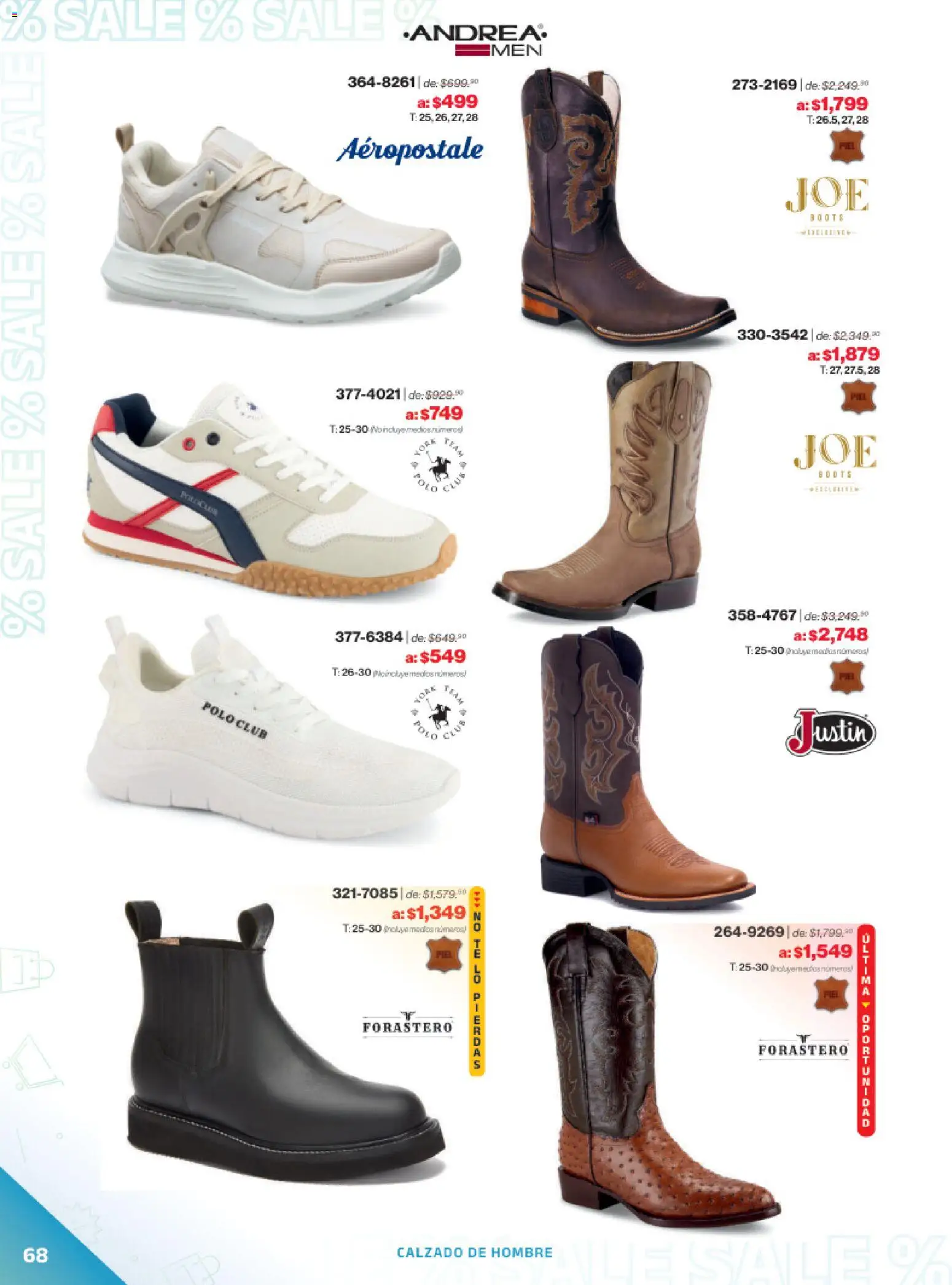 Vista previa las ofertas de la tienda Andrea - Catálogo Outlet desde el 21/12/2025 