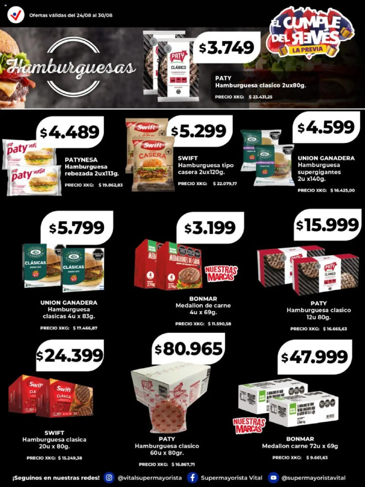 Vista previa del folleto de la tienda Vital válido desde el 24/08/2026 
