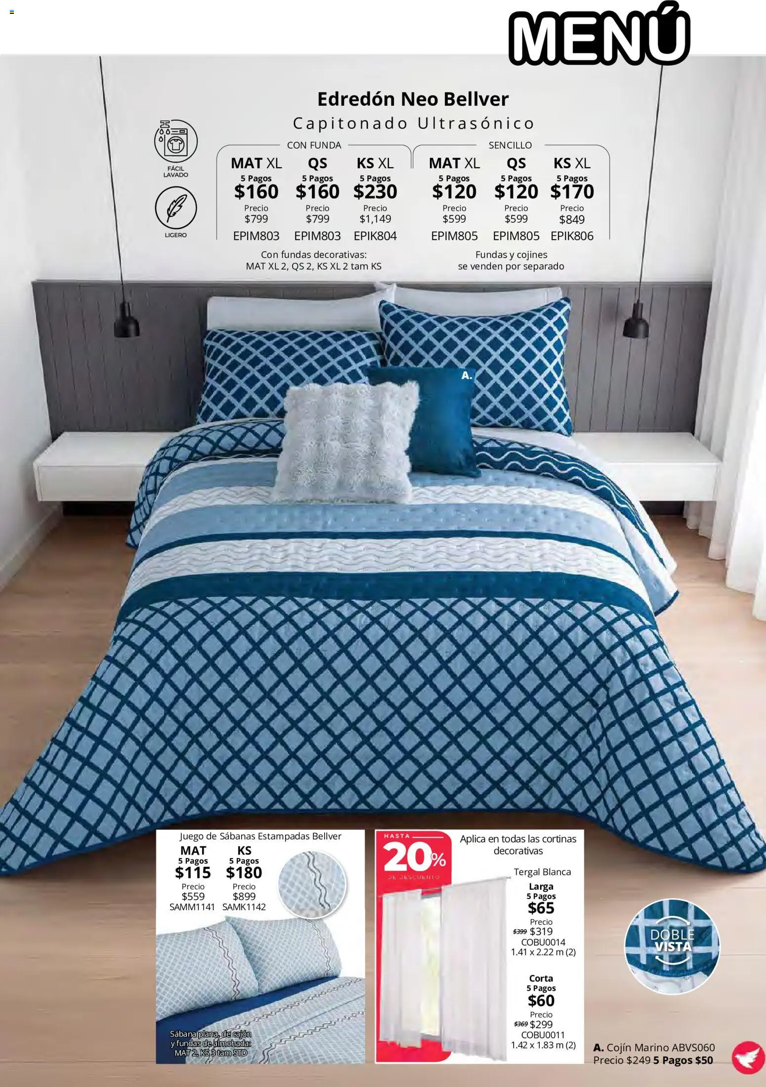 Vista previa las ofertas de la tienda Colchas Concord - Colchas Concord catálogo desde el 15/10/2026 