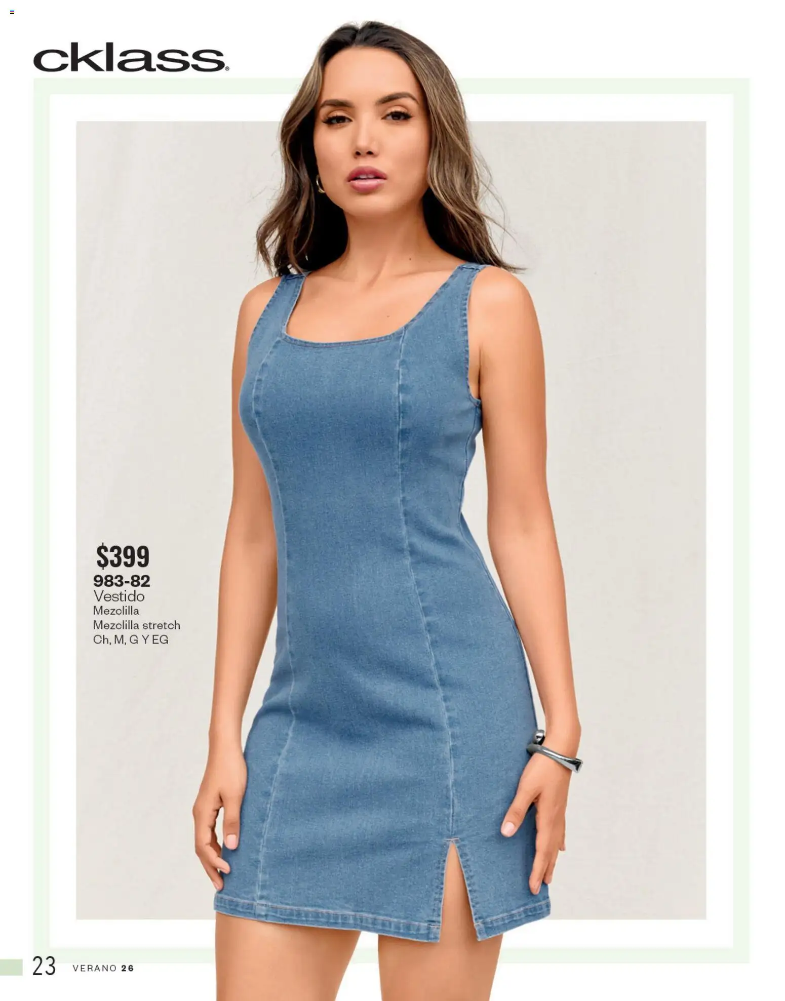Vista previa las ofertas de la tienda Cklass - Cklass catálogo Novedades de verano calzado desde el 01/05/2026 - Vestido