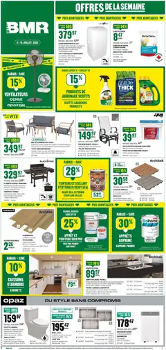Un aperçu du dépliant BMR weekly flyer / circulaire du magasin BMR est valide à partir 9 juill. 2026