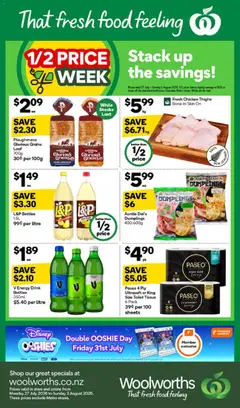Preview of catalogue Woolworths catalogue from shop Woolworths valid 27 Jul 2026