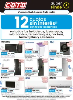 Vista previa del folleto de la tienda Coto válido desde el 03/07/2026 