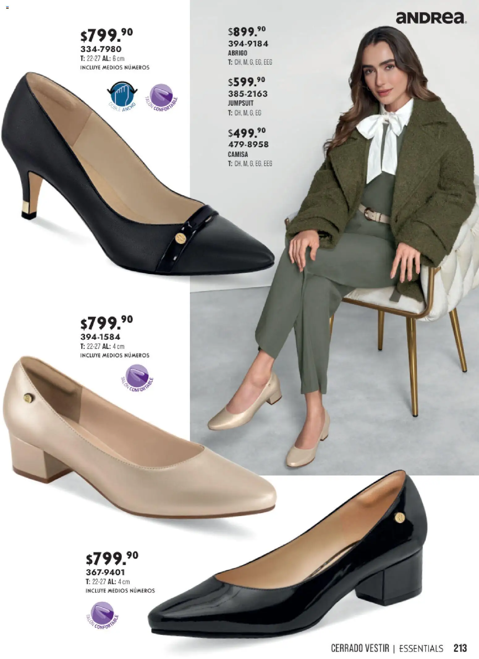 Vista previa las ofertas de la tienda Andrea - Andrea catálogo Otoño Invierno desde el 23/08/2026 