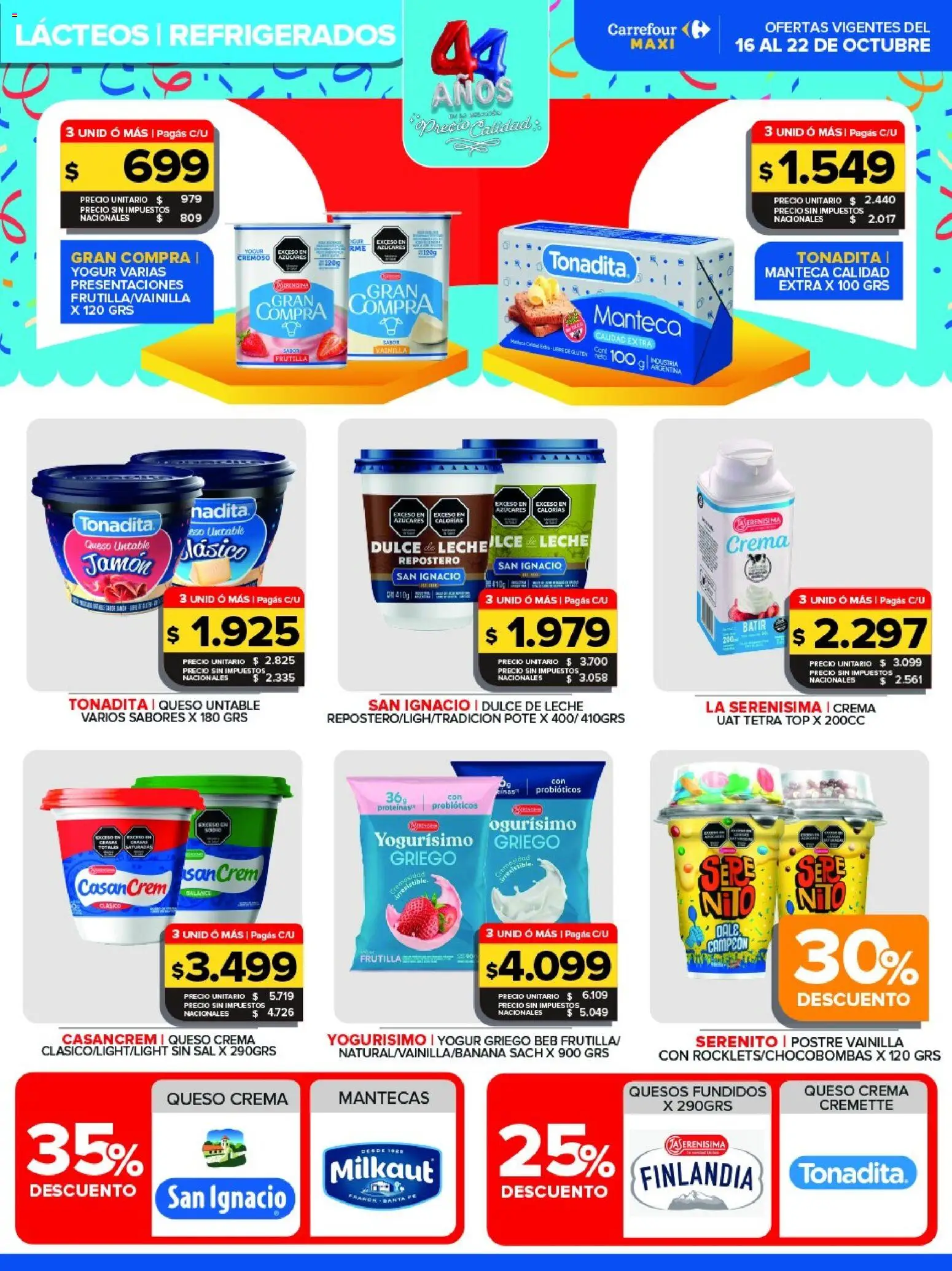 Vista previa del folleto de la tienda Carrefour Maxi válido desde el 16/10/2026 