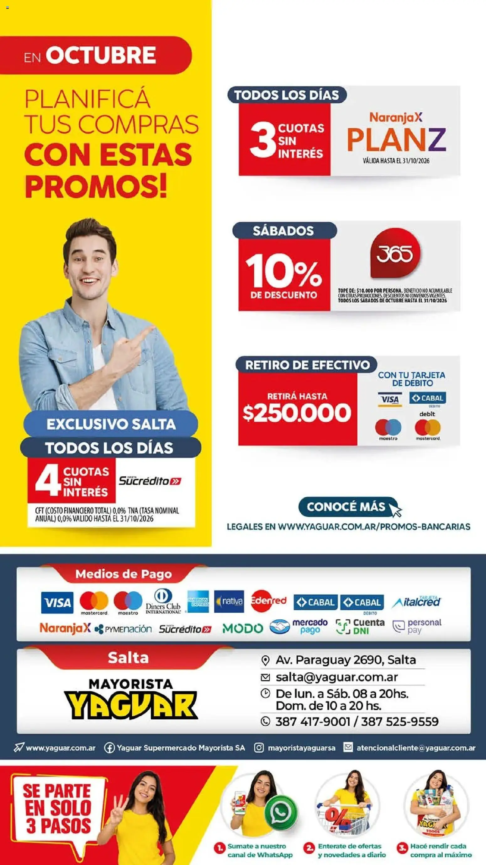Vista previa del folleto de la tienda Yaguar válido desde el 05/10/2026 